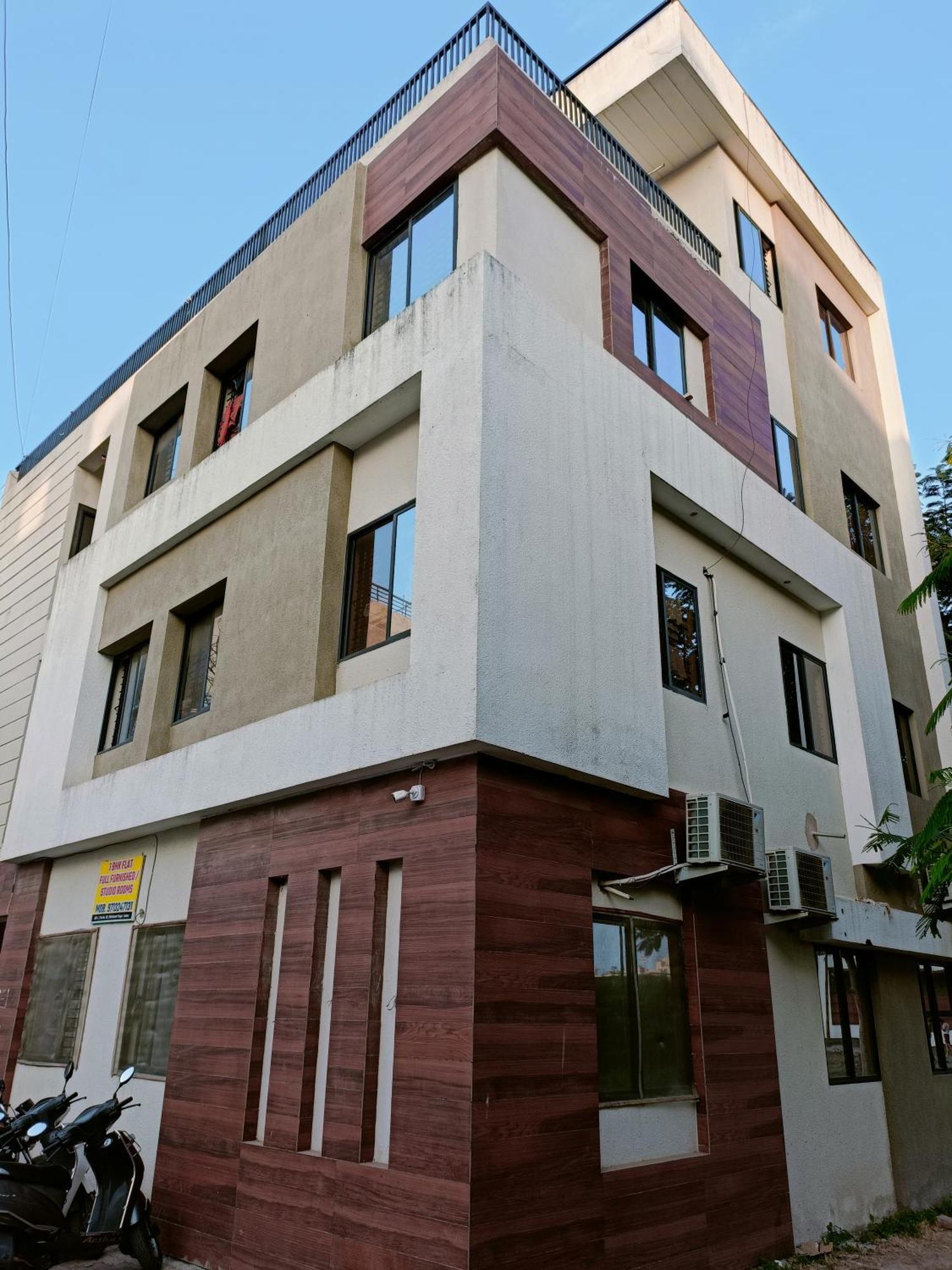 אינדורה Mahalaxmi Nagar Residency Ac Rooms מראה חיצוני תמונה